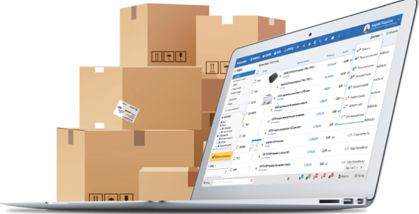 Online warehousing system